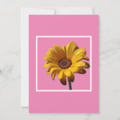 Invitation Dew Drops Daisy Mariage (Dos)