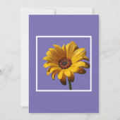 Invitation Dew Drops Daisy Mariage (Dos)