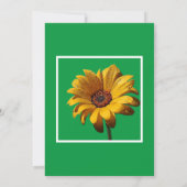 Invitation Dew Drops Daisy Mariage (Dos)