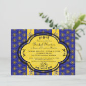 Invitation d'Fête de l'mariée provençale du sud de (Debout devant)