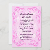 Invitation d'Fête des mariées de frontière Abstrai (Devant)