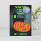 Invitation d'Halloween (Debout devant)