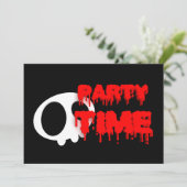 Invitation d'Halloween (Debout devant)