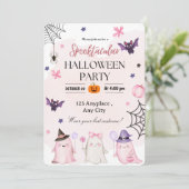 Invitation d'Halloween (Debout devant)