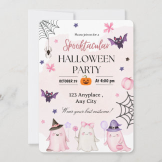Invitation d'Halloween