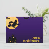 Invitation d'Halloween (Debout devant)