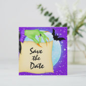 Invitation d'Halloween (Debout devant)