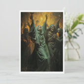 Invitation d'Halloween (Debout devant)