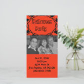 Invitation d'Halloween (Debout devant)