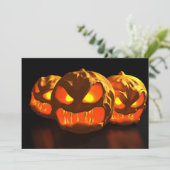 Invitation d'Halloween (Debout devant)