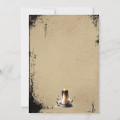 Invitation d'Halloween (Dos)