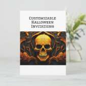 Invitation d'Halloween 3D (Debout devant)