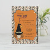 Invitation d'Halloween à cette époque (Debout devant)