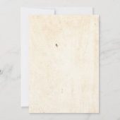 Invitation d'Halloween à la potion vintage (Dos)