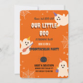 Invitation d'Halloween du 2e anniversaire (Devant)