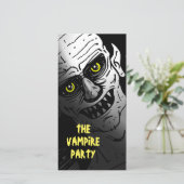 Invitation d'Halloween du Parti Vampire (Debout devant)