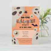 Invitation d'Halloween en bas (Debout devant)