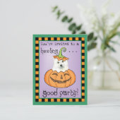 Invitation d'Halloween Eskie (Debout devant)