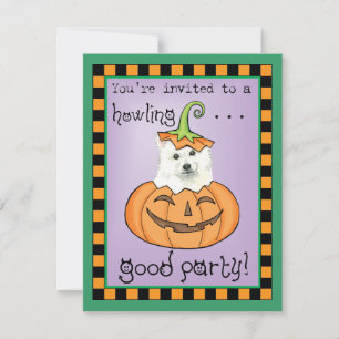 Invitation d'Halloween Eskie