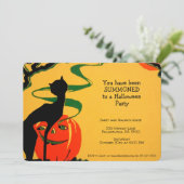Invitation d'Halloween Retro personnalisable (Debout devant)