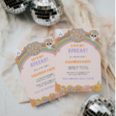 Invitation d'Halloween rétro pour une Halloween Su