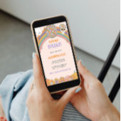 Invitation d'Halloween rétro pour une Halloween Su