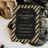 Invitation d'Halloween vintage pour l'Halloween ad