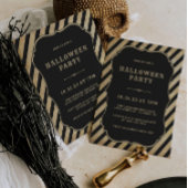 Invitation d'Halloween vintage pour l'Halloween ad