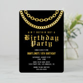 Invitation d'Hip hop à l'anniversaire avec une vra (Debout devant)