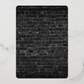 Invitation d'Hip hop à l'anniversaire avec une vra (Verso)