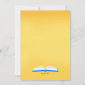 Invitation d'histoires préférées (Dos)