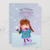 Invitation d'hiver (Devant / Derrière)