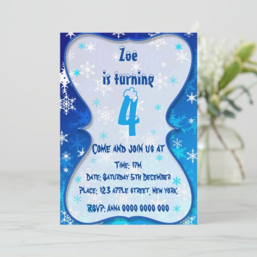 Invitation d'hiver (Debout devant)