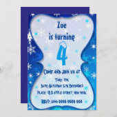 Invitation d'hiver (Devant / Derrière)