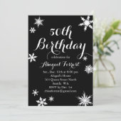 Invitation d'hiver Silver 50e anniversaire (Debout devant)