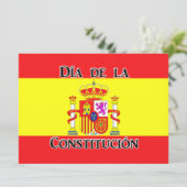 Invitation Día de la Constitución - Espagne (Debout devant)