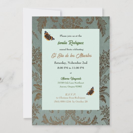 Invitation Día de los Muertos (Dos)