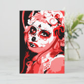 Invitation dia de los muertos (Debout devant)