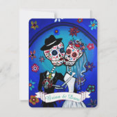 Invitation Dia de Los Muertos (Devant)