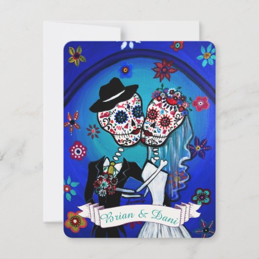 Invitation Dia de Los Muertos (Devant)
