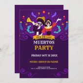 Invitation Día De Los Muertos (Devant / Derrière)