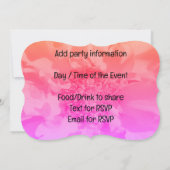 Invitation Dia de los Muertos Calavera in Red Hat (Dos)