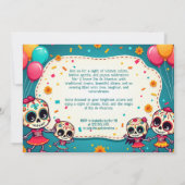 Invitation 💀 Dia de los Muertos Fiesta de se souvenir (Dos)