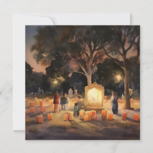 Invitation Dia de los Muertos "Jardins du Souvenir"