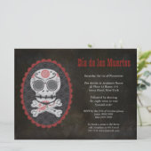 Invitation Dia De Los Muertos Journée de l'Invitation du Part (Debout devant)