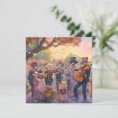 Invitation "Dia de los Muertos", Mélodies du Souvenir (Debout devant)