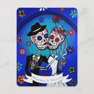 INVITATION DIA DE LOS MUERTOS WEDDING