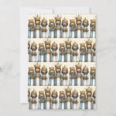 Invitation Día De Los Reyes Mexicaine 3 Rois Fête (Dos)