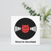 Invitation Diable musical (Debout devant)