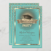 Invitation Diagramme Casquette de qualité supérieure Mint Gre (Devant / Derrière)